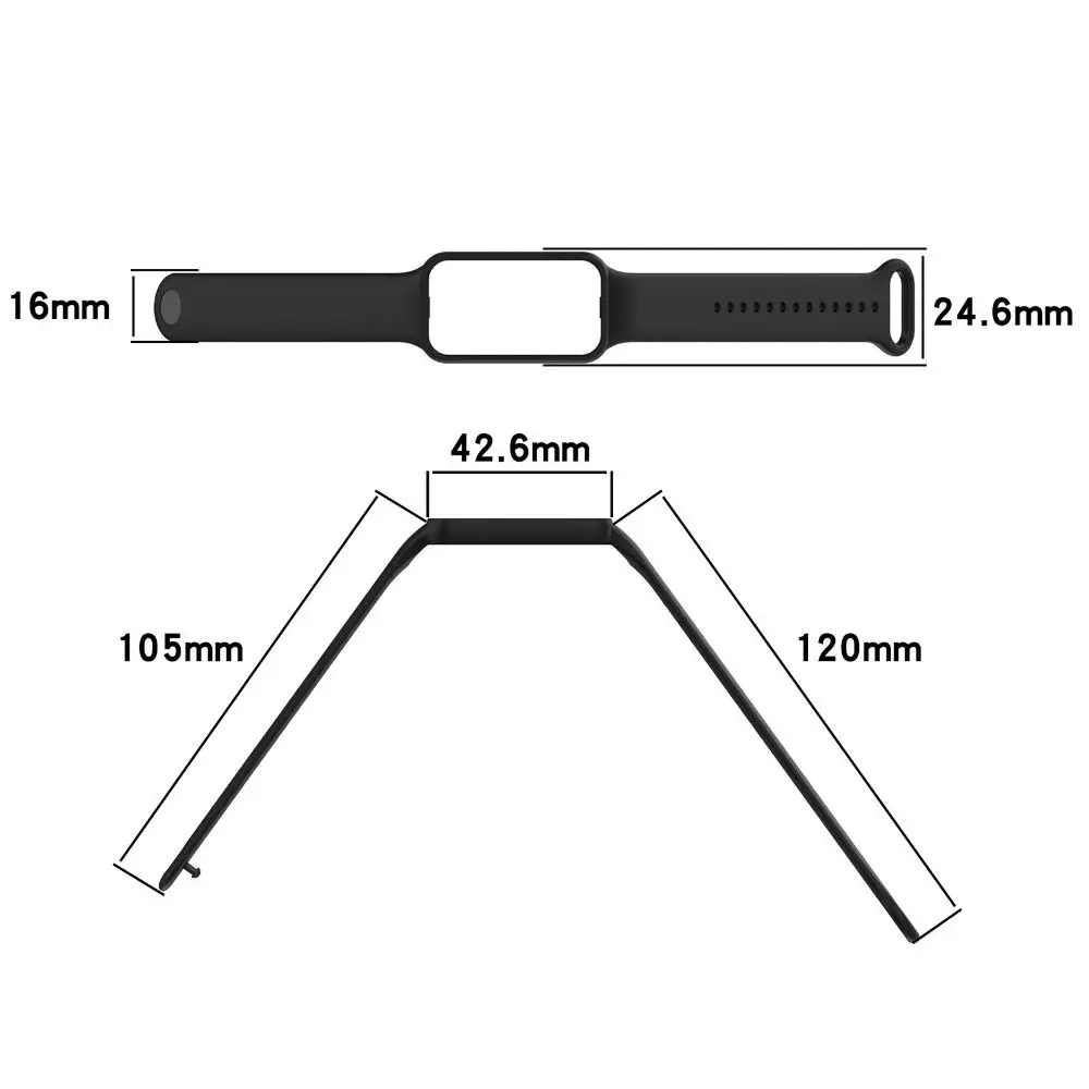 Soft Silicone Sport Strap Replacement