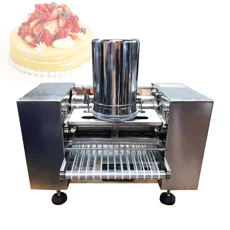 

Multi-Functional 8/10 Inch Electric Crepe Cake Maker Pancake Crepe Layer Skin Making Machine Roast Duck Pancake Machine