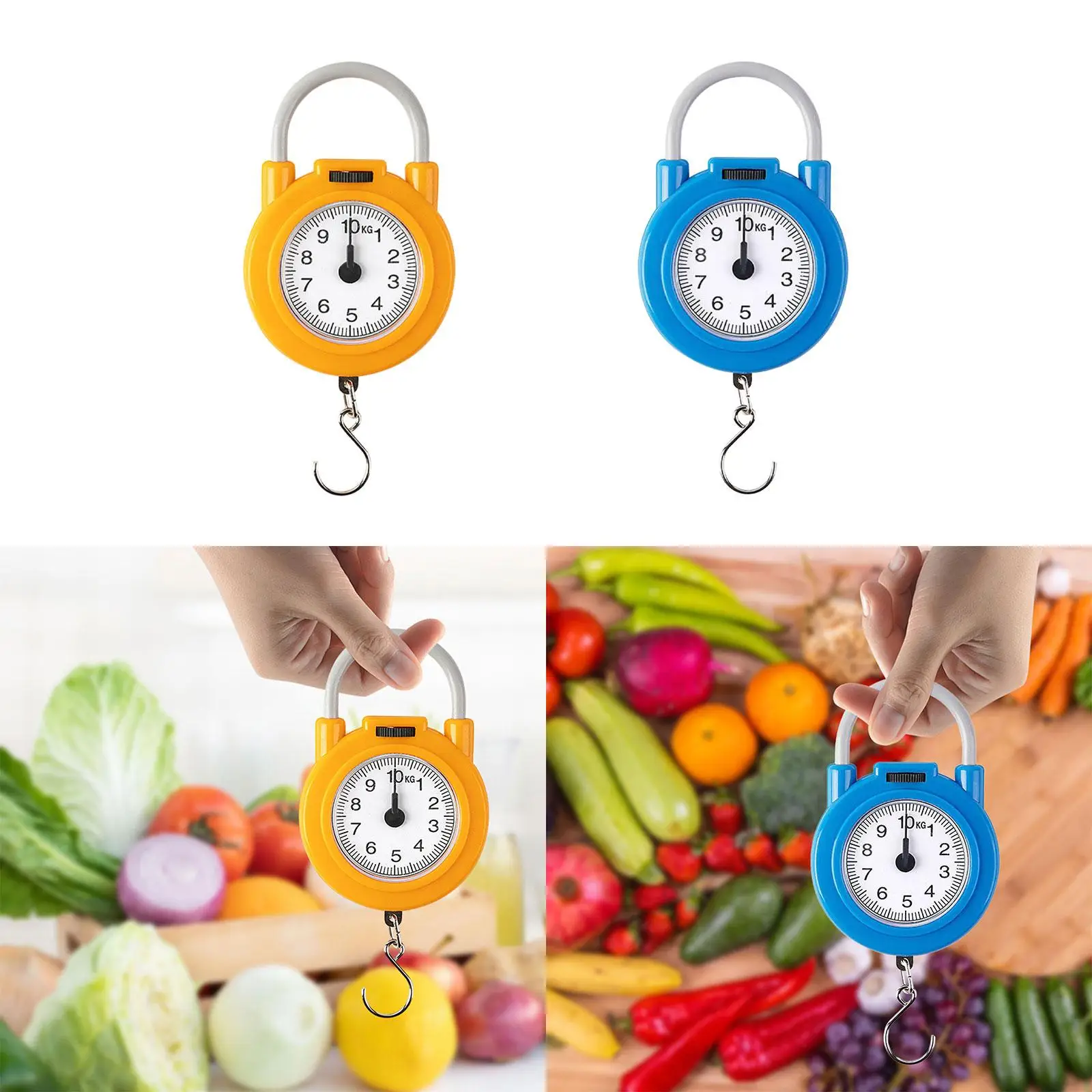 Suitcase weight scale 10kg capacity pocket scale household