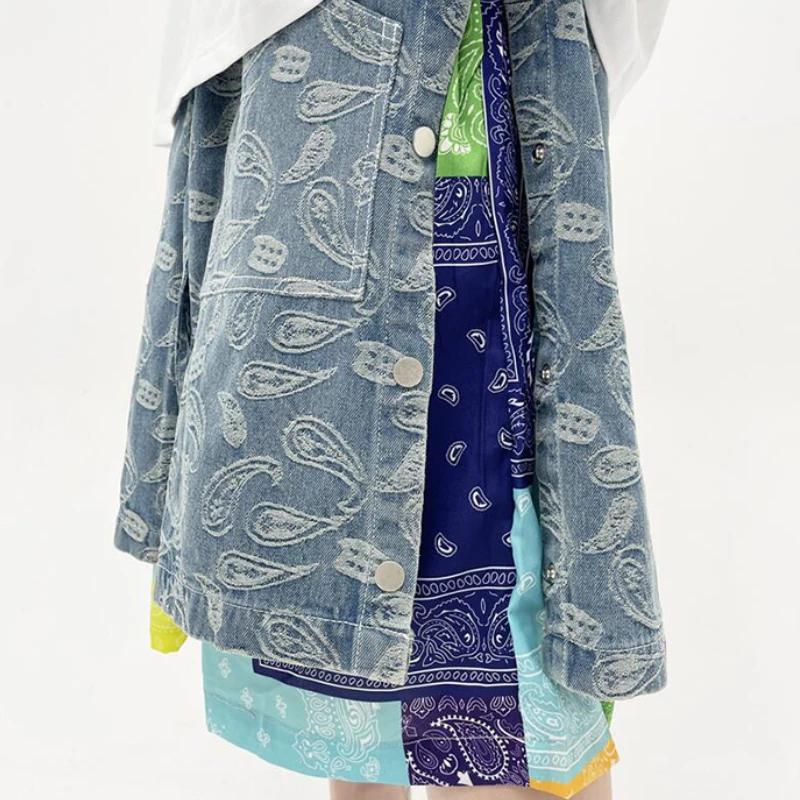 Hip Hop Loose Shorts Elastic Waist Pants Fashion Patchwork Half Pant Mens Summer Casual Drewstring Streetwear Sportswear Jogger