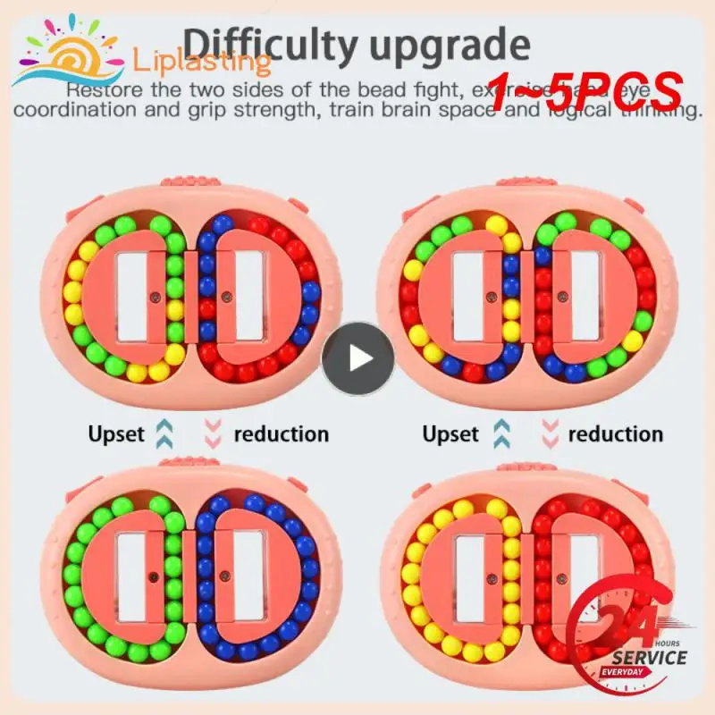 

1~5PCS new Toys Children Activities Bean Fingertip Toy Decompression Bean Fingertip Early Education Creative