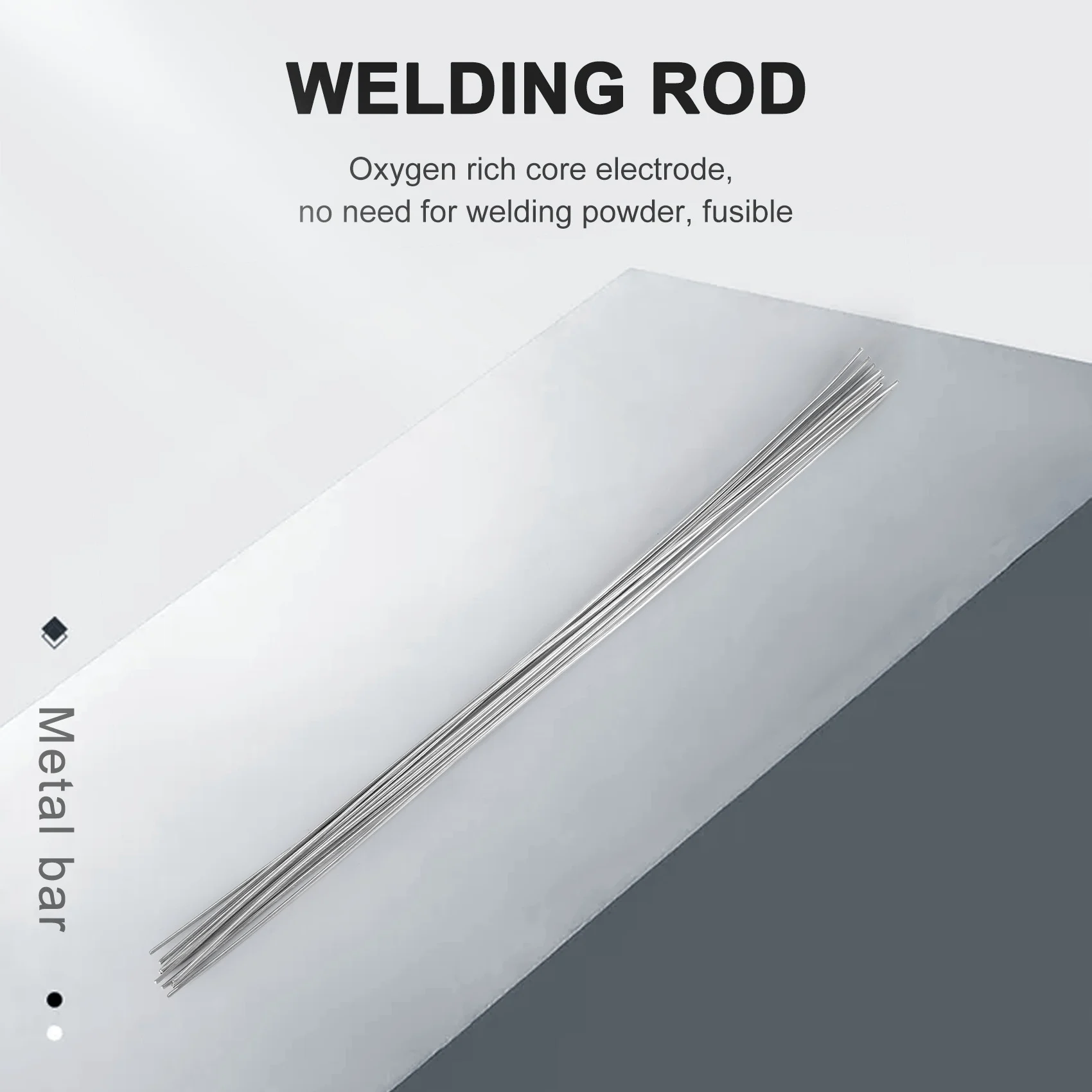 Universal Welding Rods Copper Aluminum Iron Stainless Steel Flux-Cored Welding Rod Solder Wire Electrode Diameter 1.6mm 3