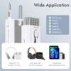 8 in 1 Cleaning Kit Computer Keyboard Cleaner Brush Earphones Cleaning Pen For  Headset IPad Phone Cleaning Tools Keycap Puller 6