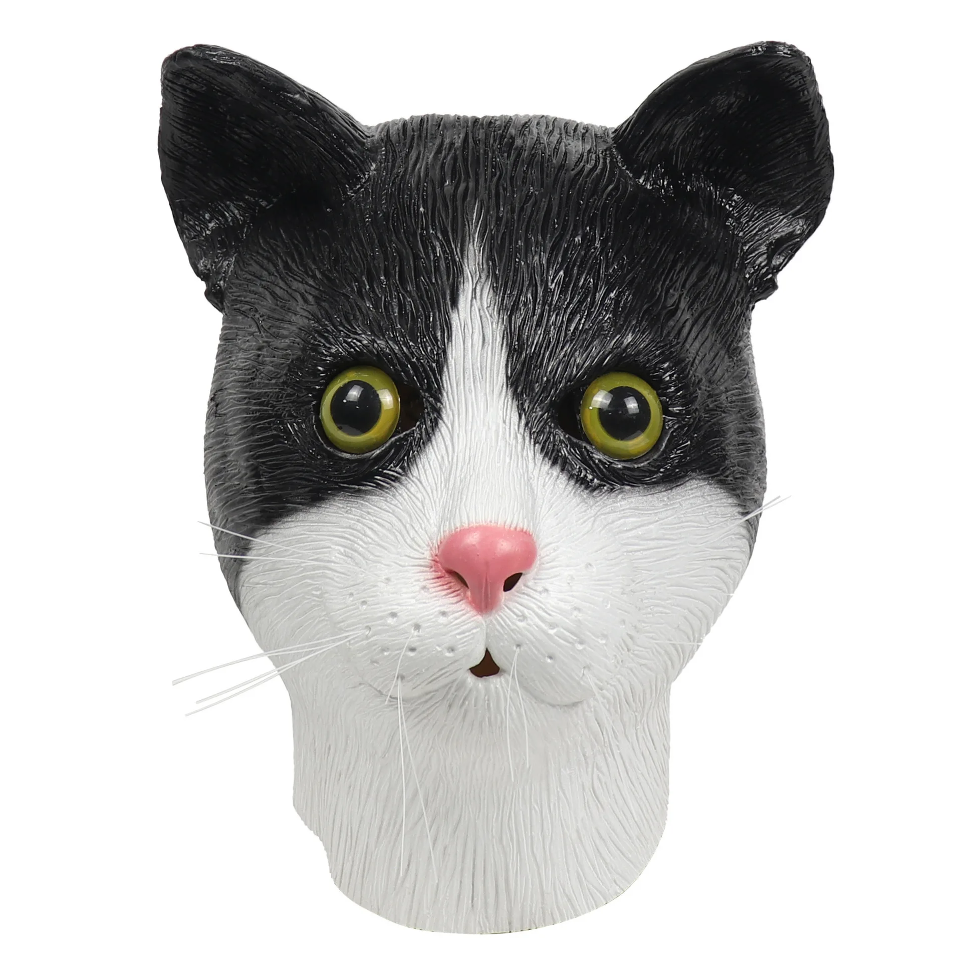 Animal cat Mask Novelty Funny Adults Late Full Head Mask for Halloween Cute Costume Cosplay Party Props for Unisex For adults