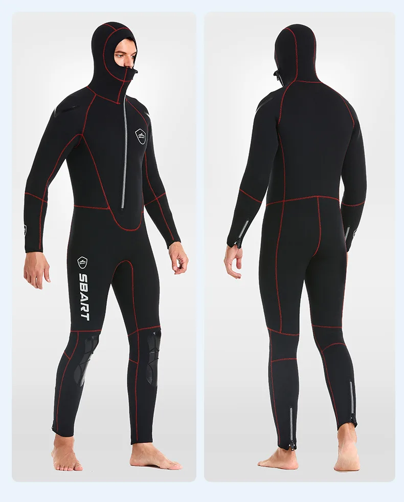 5MM Wetsuit Premium Neoprene Men Scuba Diving and Snorkeling Spearfishing Keep Warm Wetsuits Women Swimming Surfing Diving Suit