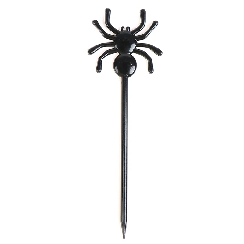 Description Picture 4 of item10pcs/set Cartoon Children Cake Dessert Pick Toothpick Lunch Pick Halloween Fruit Fork Food Fork Bento Lunches Party Decoration