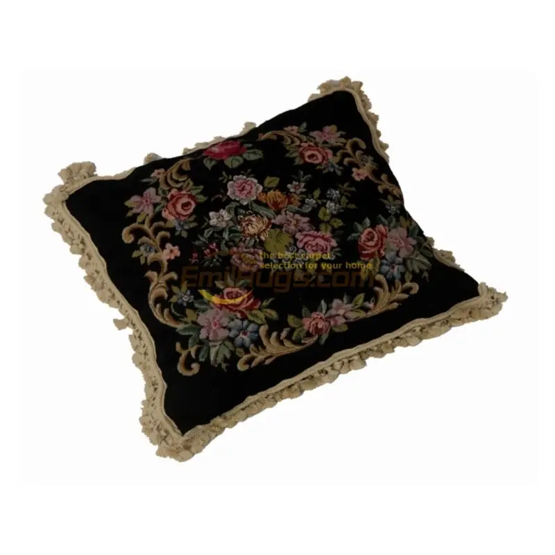 

Needlepoint Victorian floss hold pillow pillow national woven rococo cloth art collection