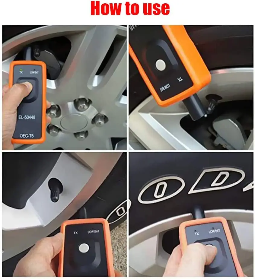 Newest Quality A+ OEC-T5 EL50448 Auto Tire Pressure Monitor Sensor For GM/Opel TPMS Reset Tool EL-50448 OBD2 Car Scanner