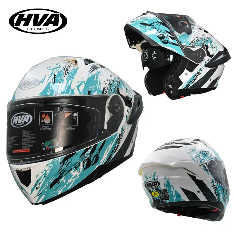 Caschi Moto Integrale Doppia Visiera Modulare Flip Up Casco Dot Approvato Casque Moto Racing Casco Abatible Para Moto