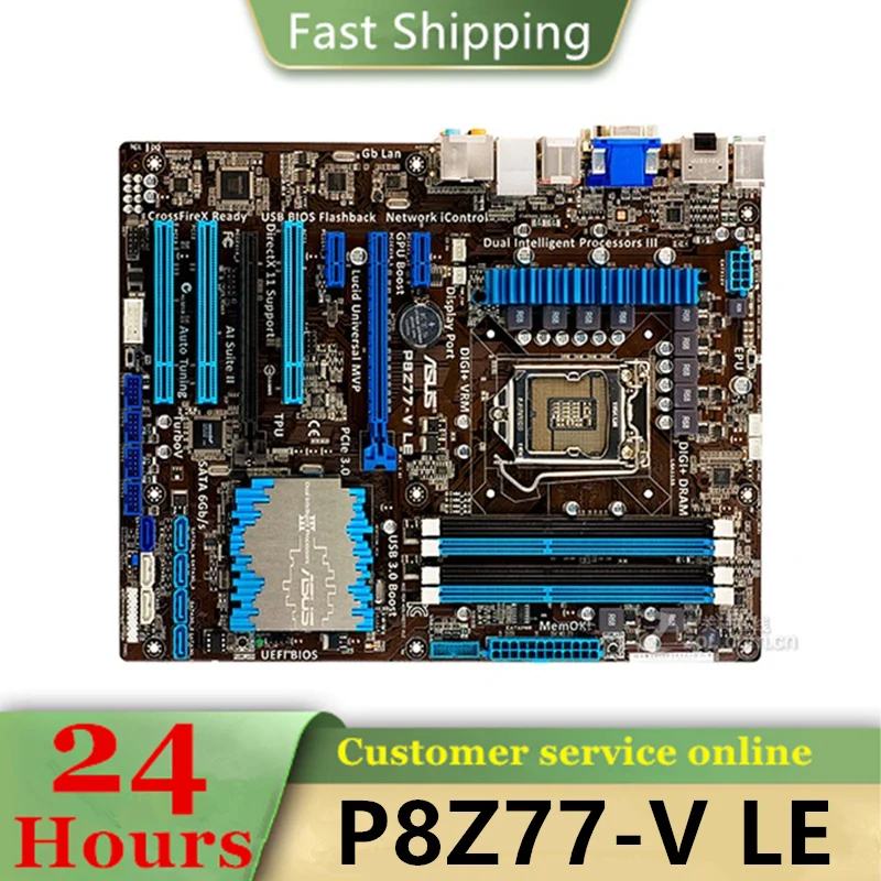 

Оригинальная материнская плата, б/у, LGA 1155 LGA1155 DDR3 32 Гб USB2.0 USB3.0 SATA3, десктопная материнская плата