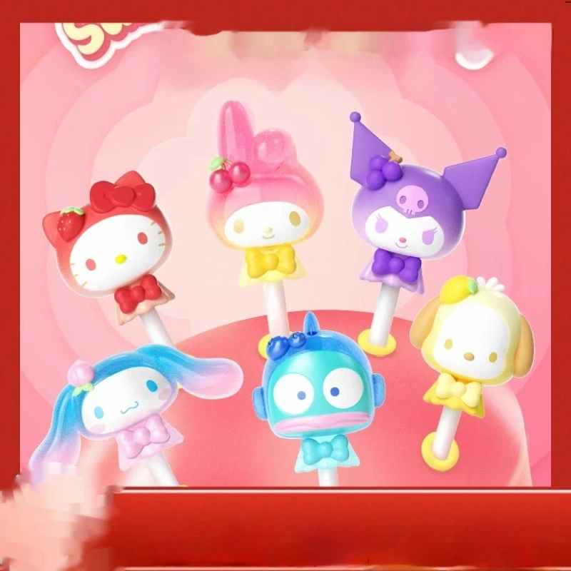 

Sanrio семья леденцов серии милые и веселые бобы, Meredith, Kuromi, уродливая рыба, половина рыбы, стандартная, Pacha собака