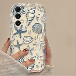 Floral Marine Inspired 3D Phone Case - Vibrant Color Design for S22 (Clear)