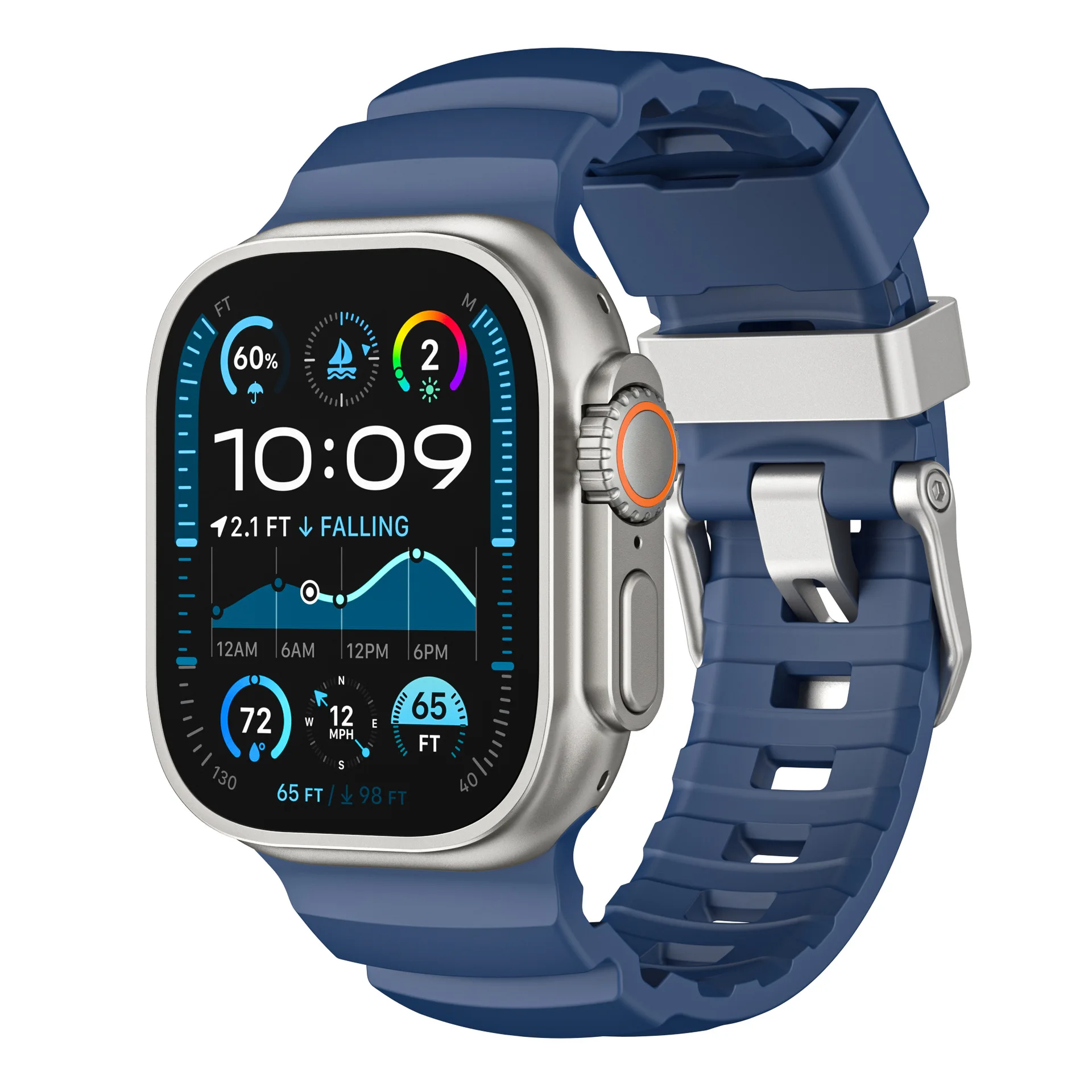 Silicone Sport Bracelet - Vibrant Rubber Strap