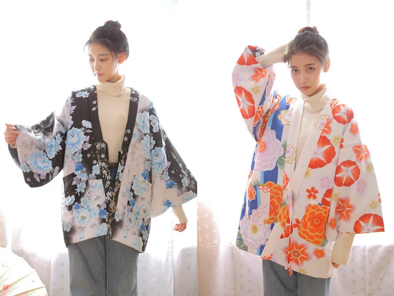 Veste Matelassée De Style Japonais Pour Femmes, Kimono, Demienveloppé