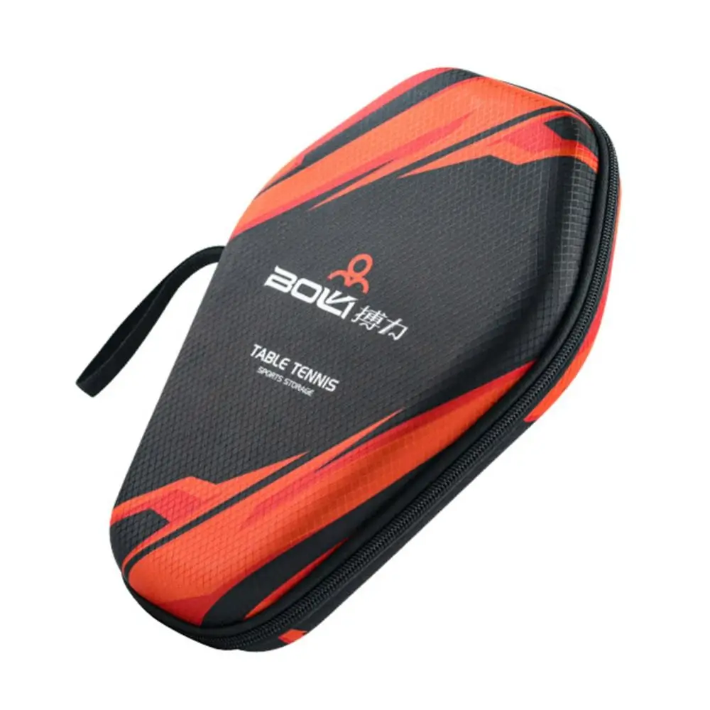 Hard Shell Table Tennis Racket Bags Dustproof Protective Case Ping Pong Storage Bag Waterproof Hand Strap