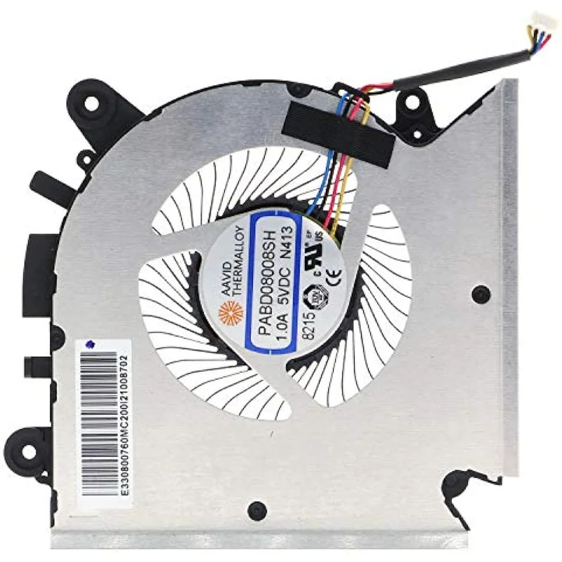 Cooling Fan for MSI GF63 MS-16R1 MS-16R2 PABD08008SH N413 E322500300A - 2