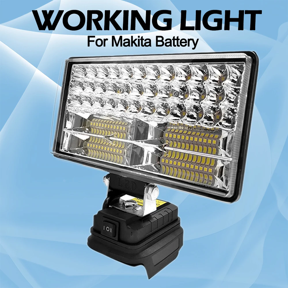 3/4/5/8Inch Led Light Portable Spotlights Cordless Outdoor Work Fishing Handheld Emergency Tool Light Fit 20v Makita Batteryt portable spotlight portable work lights emergency lights portable work light portable torch