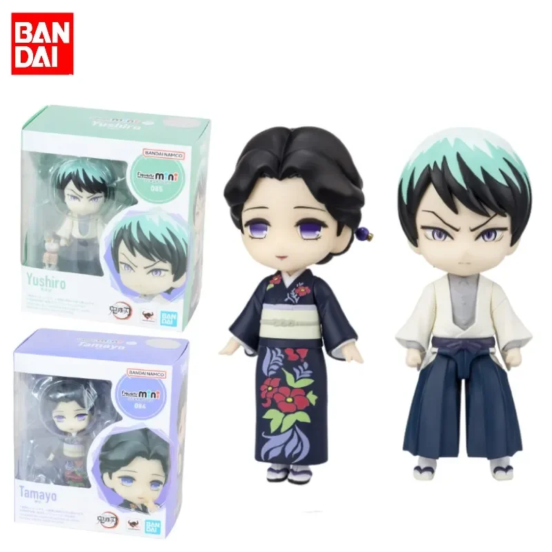 

Bandai Collectible Toys For Mini Demon Kids Yushirou Figure Gift Model Tamayo Anime Figuarts Original Action Slayer