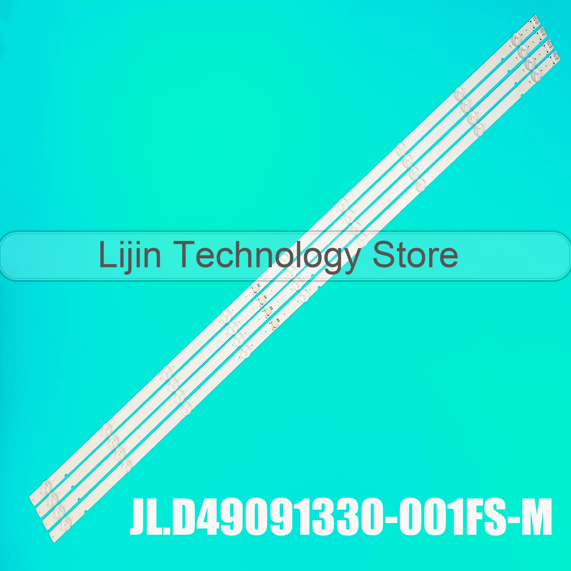 Led backlight strip for tv PHILIPS 43 set 3pcs X LB43046 V0_02/KS-AL