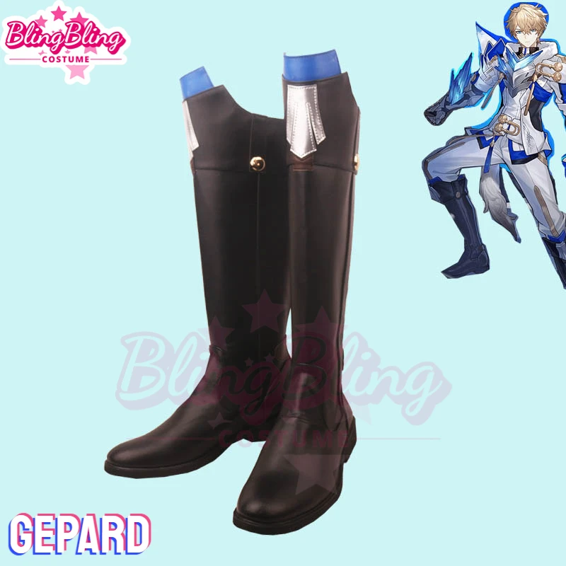 

Star Rail Gepard Cosplay Shoes Honkai: Star Rail Gepard Landau Cosplay Shoes Unisex Role Play Any Size Shoes CoCos