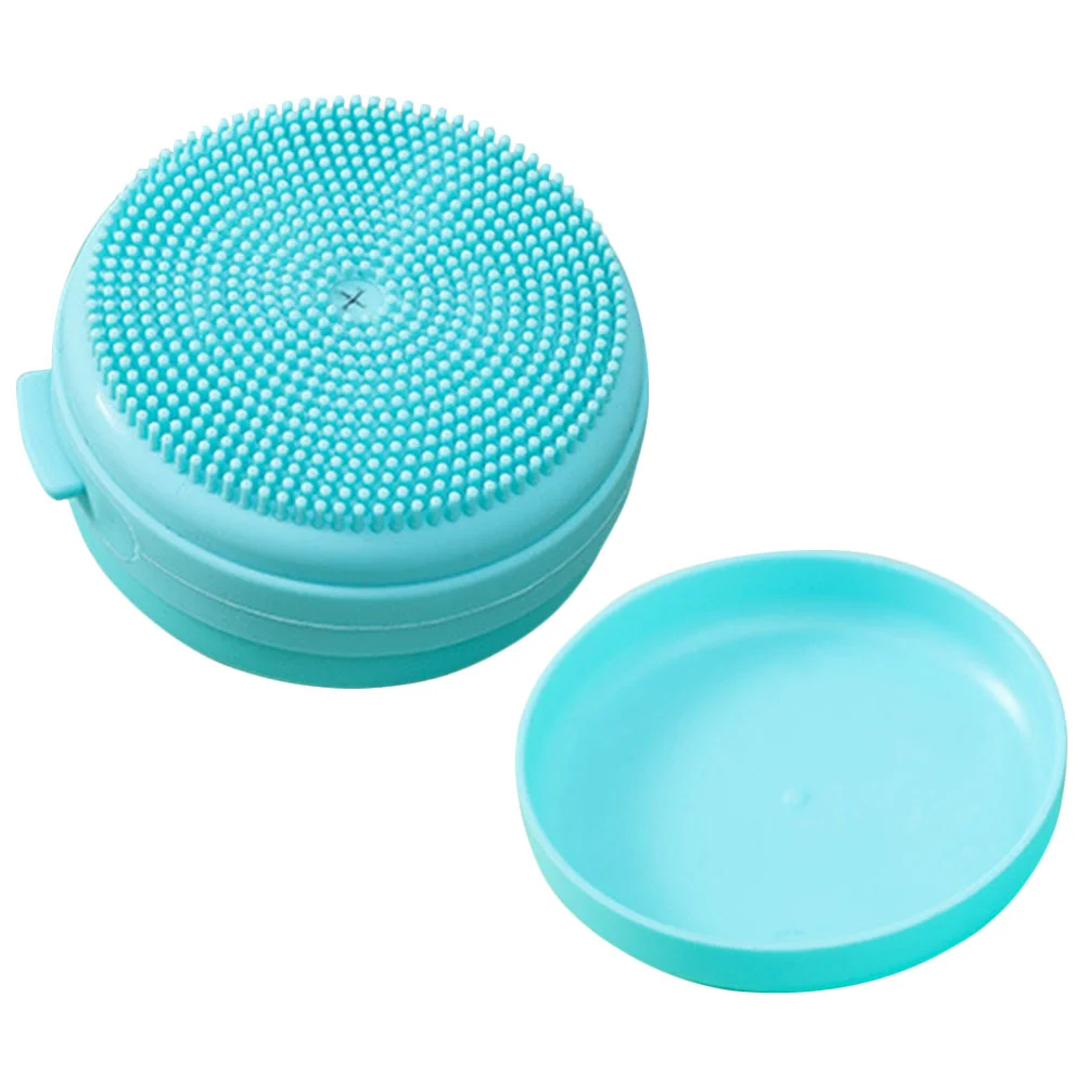 

Portable Massager Soft Silicone Body Brush Wash Bath Shower Exfoliating Skin Fit For Baby Bath Shampoo Facial Massager Supplies