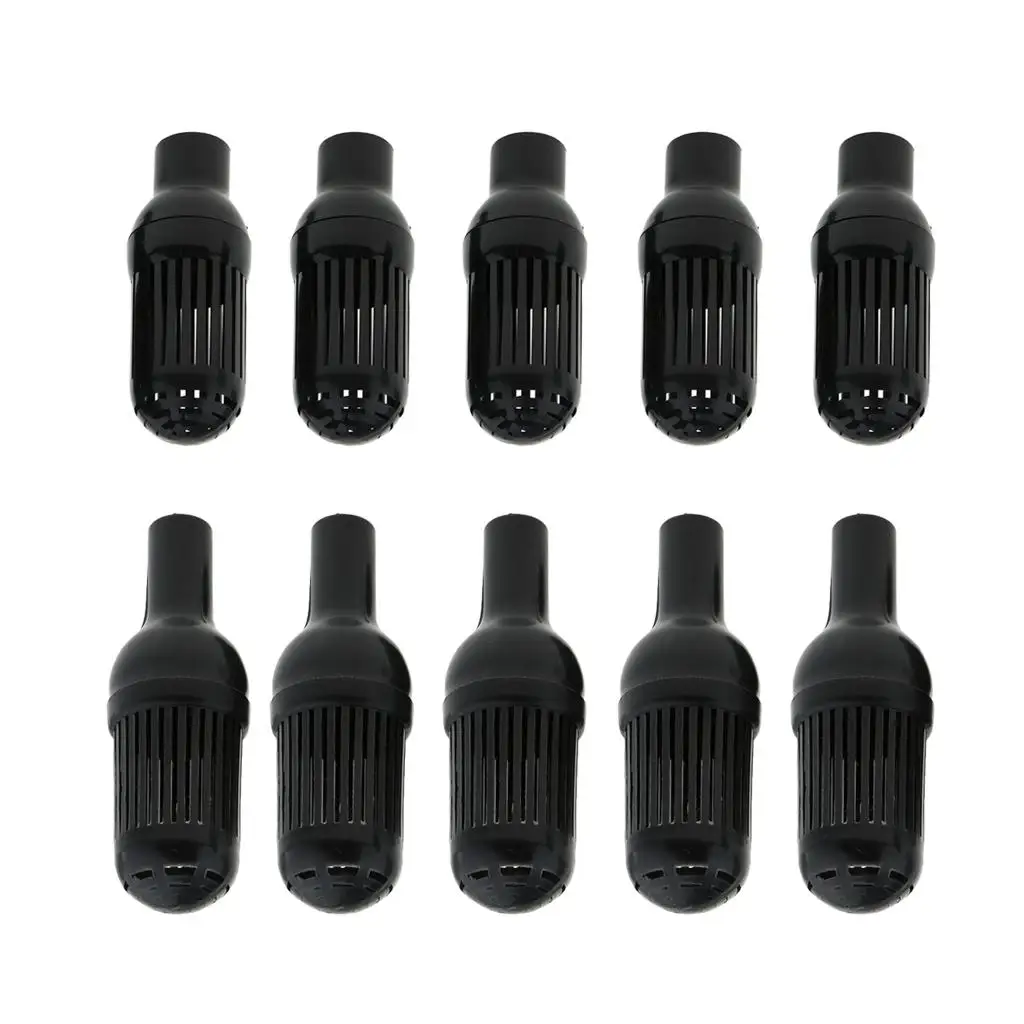 5pcs Plastic Aquarium Submersible Pump Accessories Dia.1.6cm/Dia.2.0cm 4