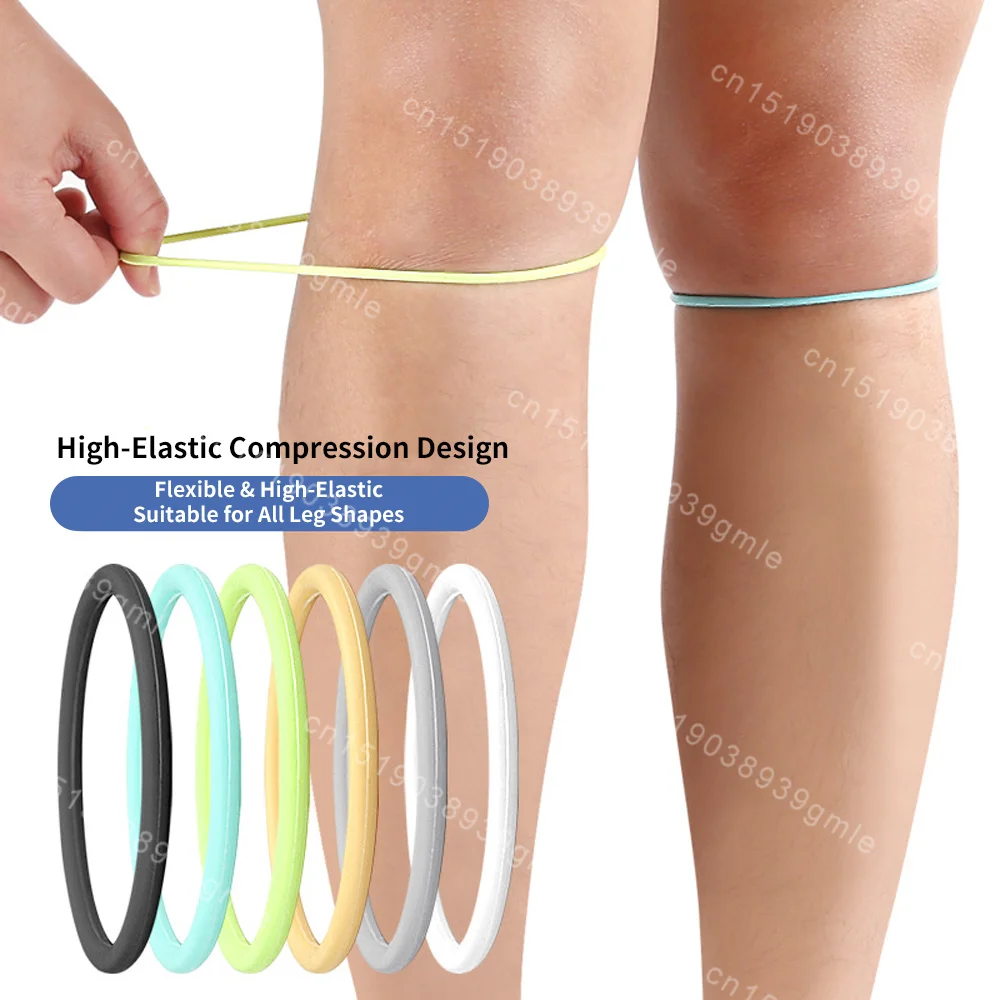 Silicone Knee Strips Patella Tendon Knee Strap Patella Brace Sport Strap Running Hiking Soccer Basketball 1 Pair patellar band