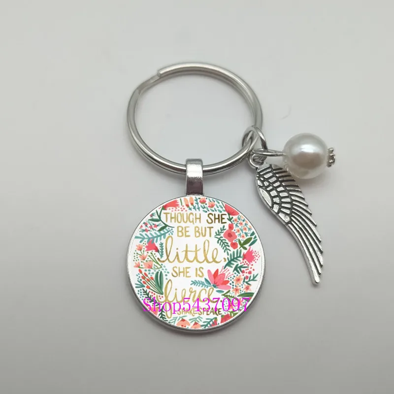 New fashion Bible verse Keychain handmade glass Keychain Bible quotes faith jewelry female male Christian gifts.
