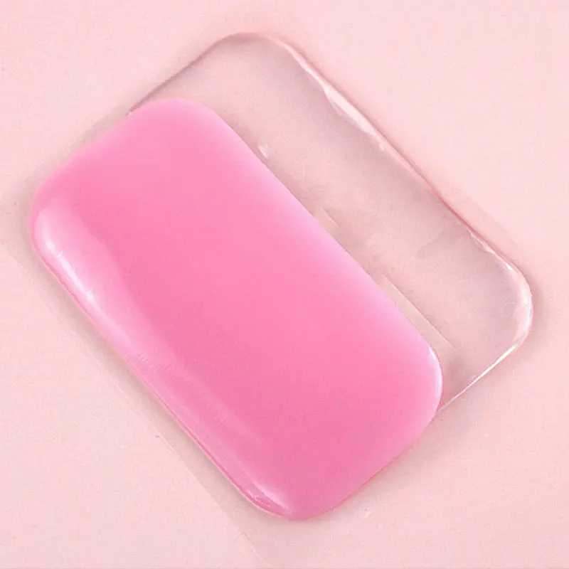 Eyelash Extension Forehead Sticker Pad Silicone transparent Planting Graft Eyelashes Tray Stand Pallet Pad Lash Tray Holder Tool