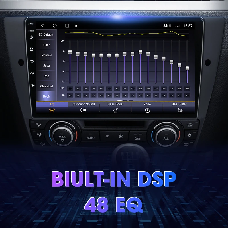 JMCQ ڵ  Ƽ̵  ÷̾, BMW E90 M3 2005-2013 ̼, GPS ī÷, 4G + WIFI RDS  , ȵ̵ 11, 2 Din
