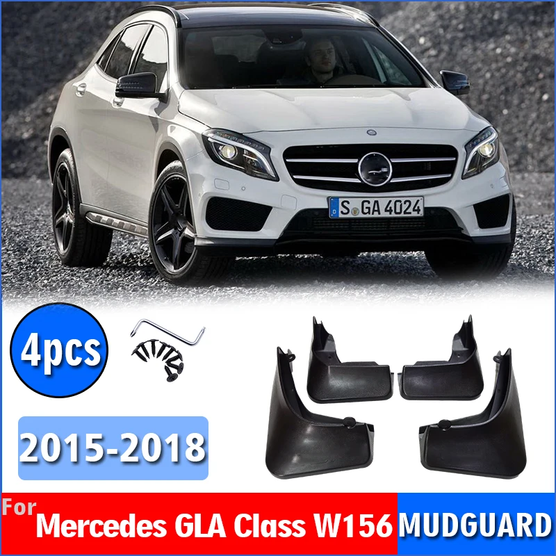 Guardabarros para Mercedes GLA clase W156 180 200 220 250 45 AMG, accesorios para coche - AliExpress Automóviles y motocicletas