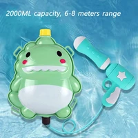 Children Summer Water Guns Toy Outdoors Swimming Pool Beach Paddle Toy Parent-Child Interaction Cartoon Backpack Water Fight Toy 2