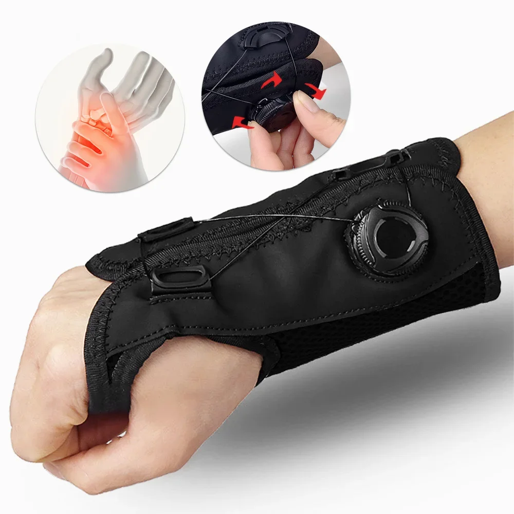 

1Pc Professional Wrist Support Splint Arthritis Band Belt Carpal Tunnel Wrist Brace Sprain Prevention Wrist Protector for Fitnes