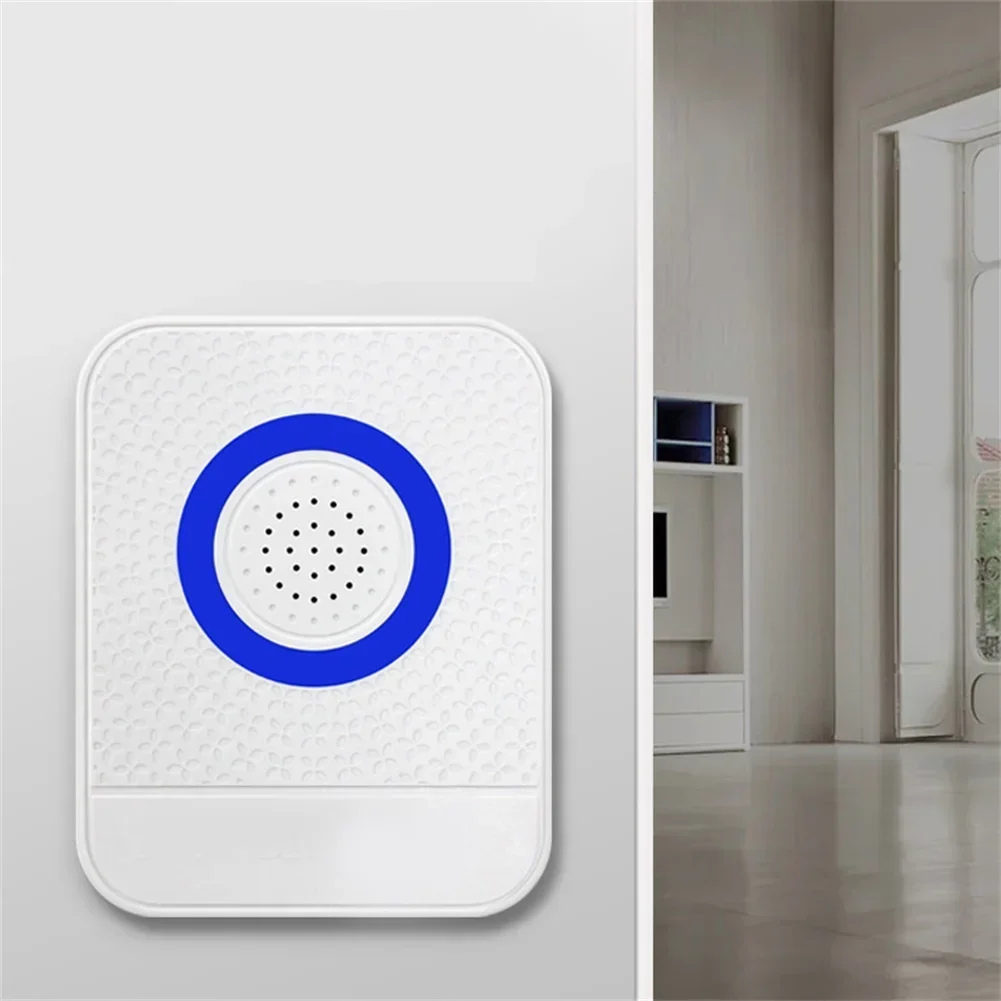 B08 Doorbell Doorbell Home Hotel No Battery ABS Plastic Clear Ding-dong Sound Easy Installation External Wired