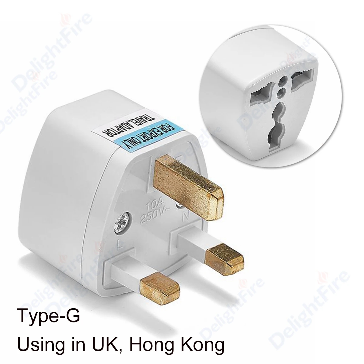 (Single auction not buy) Australian EU US UK To AU Adapter Outlet Electrical Plug Converter Power Charger 4