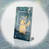 Pokemon Card Brick Photo Frame Van Gogh Museum Pikachu Charizard Acrylic Card Brick Photo Frame PTCG Gift Toy Not Include Cards 1