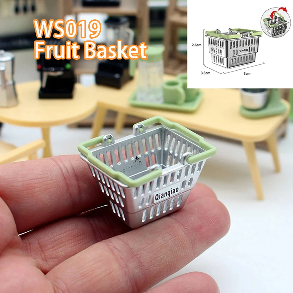1:12 Scale Miniature Dollhouse Coffee Machine Accessories Blender Juicer Appliance Model Doll Furniture Play Mini Kitchen Toy 6