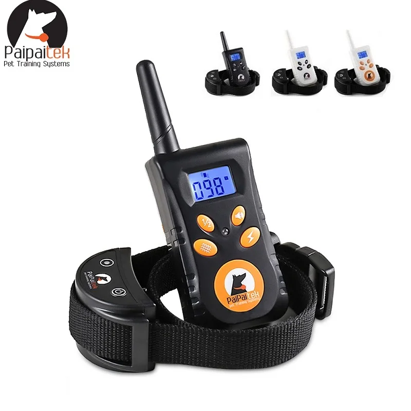 Paipaitek Pet Training Collar Dog Anti Bark Control Collar With Remote