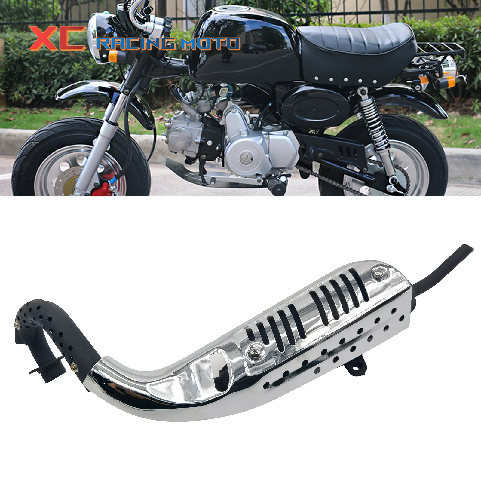 

Motorcycle Accessories Exhaust Muffler Pipe Ring Gasket Alloy for Honda Z50 Z50A Z50J Z50R Mini Trail Monkey Bike Parts