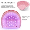 84W Smart UV LED Nail Dryer Lamp 5S Fast Drying 42 LEDs Nails Gel Polish Curing Lamp Manicure Machine 4