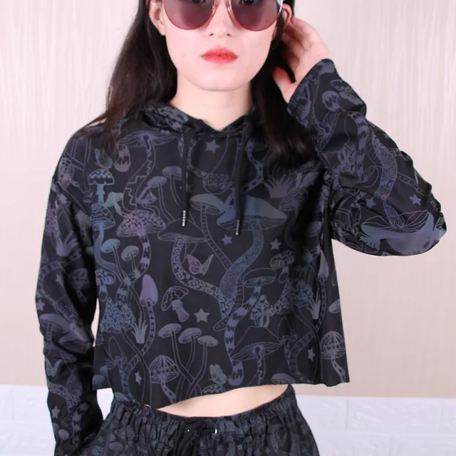 Holographic Reflective Tracksuit Top 6
