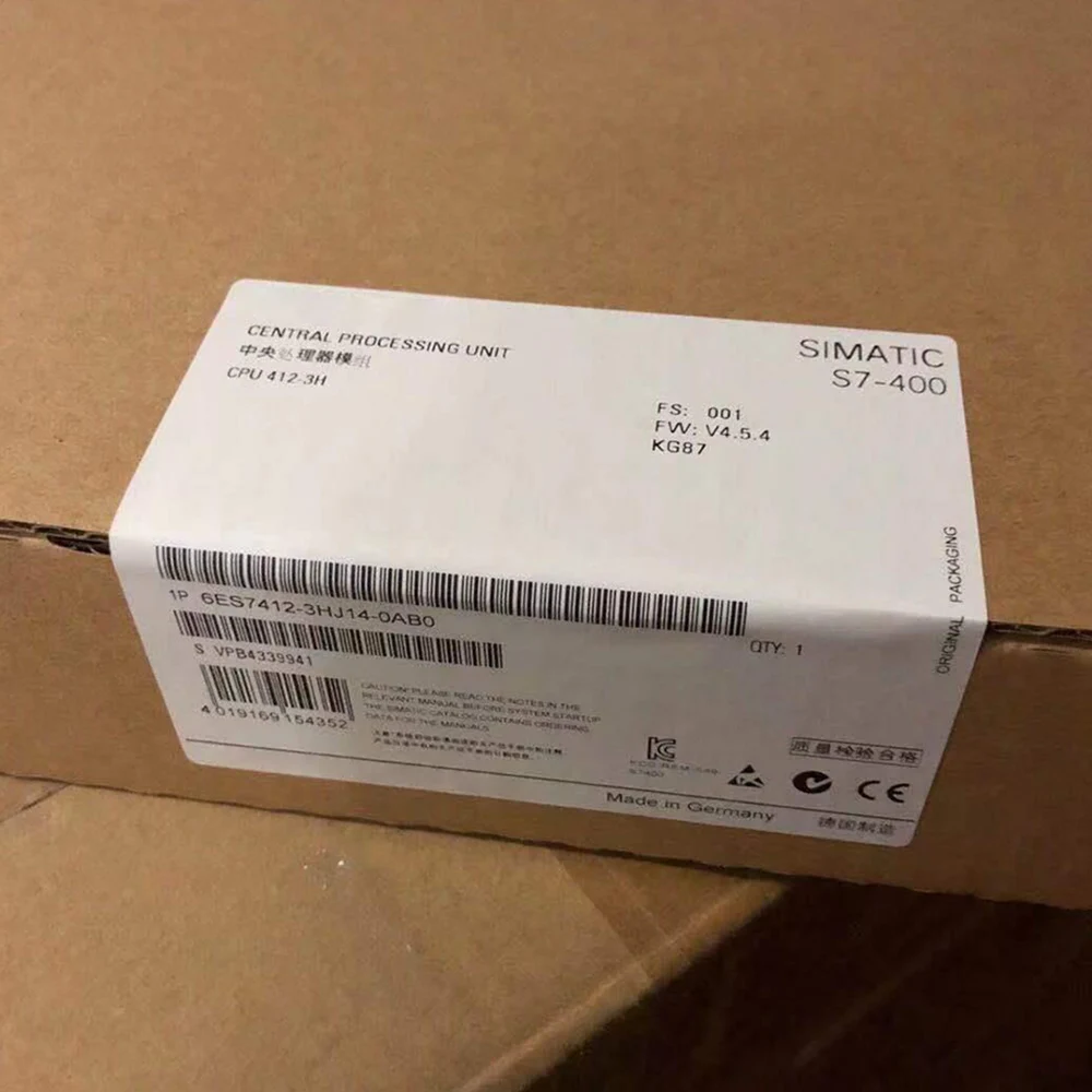 Per Siemens 6 Es7 Modulo 412-3Hj14-0Ab0 In Scatola
