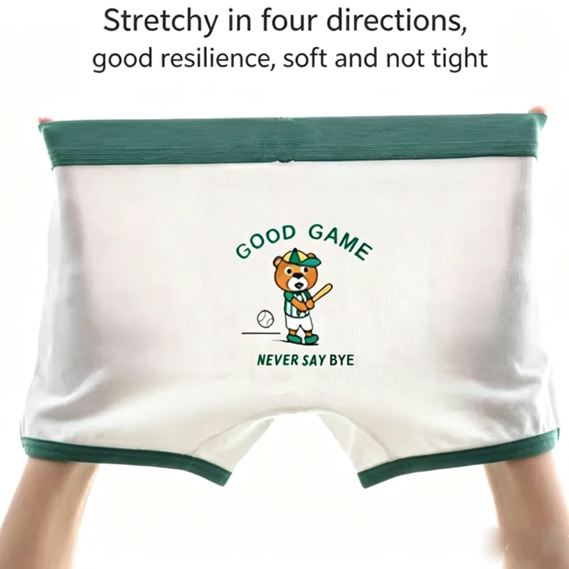 Biancheria intima per bambini in cotone 2023 Boxer per auto coreani dei cartoni animati per ragazzi Adolescenti Mutandine scozzesi Pantaloncini Ragazzo Mutande carine 2 4 8 12 14 anni - immagine 5