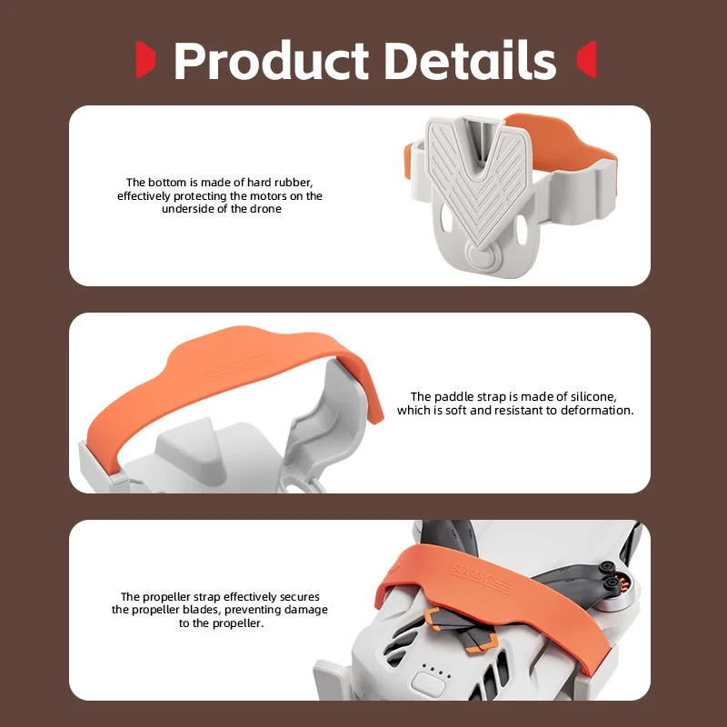 Support d'hélice drone DJI Lito X1/1 - Protection et stabilisation