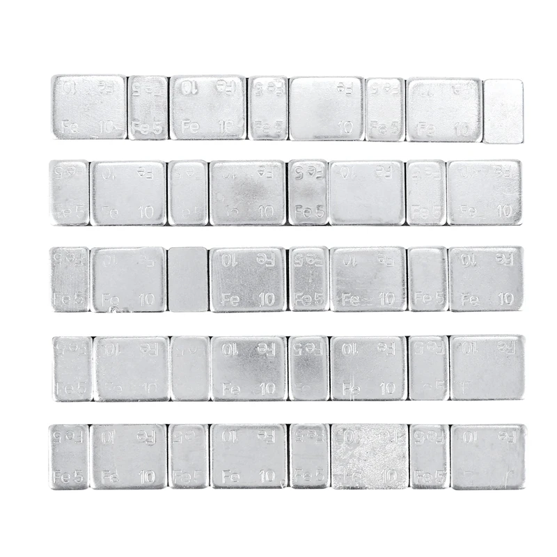 

40Pcs Metal Counterweight Weight Balance Block for Wheel Rim RC Crawler Traxxas TRX4 Axial SCX10 90046 D90