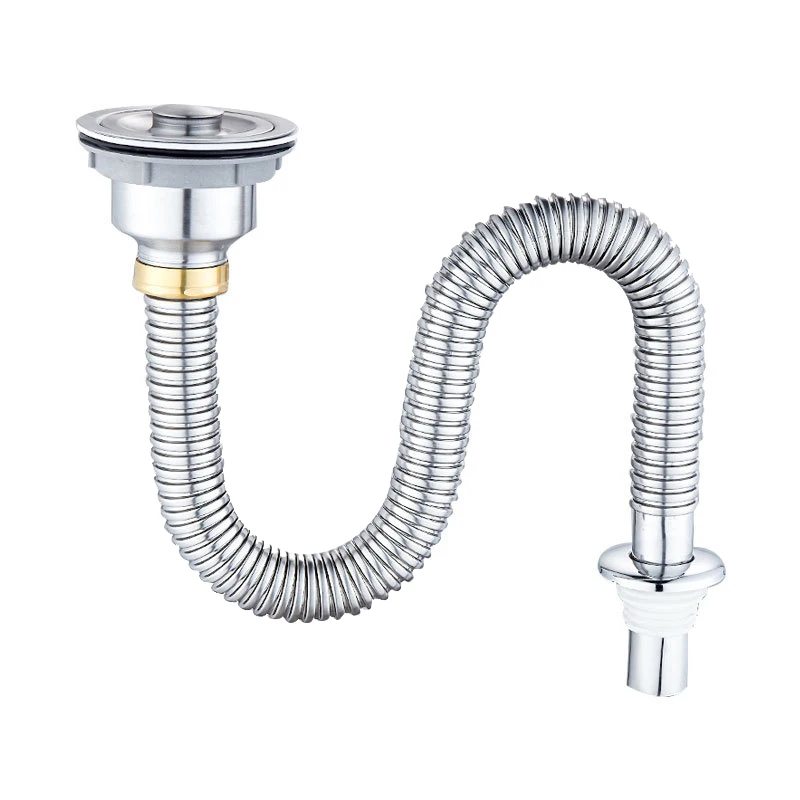 

Kitchen Stainless Steel Sink Stopper Single Sank Sink Drain Pipe Bathroom Sewer Accessories Kitchen Basket