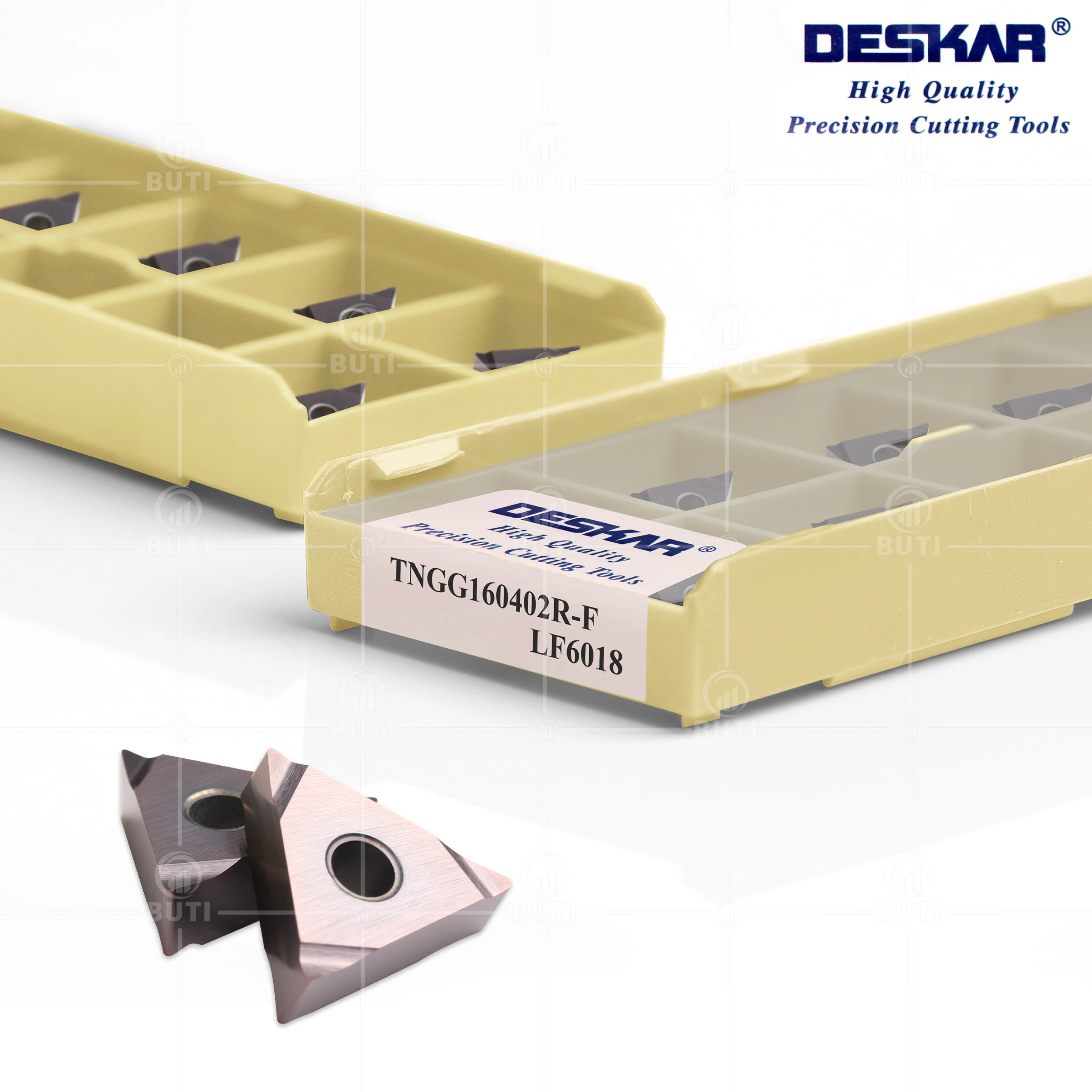 DESKAR 100% оригинальный TNGG160402 TNGG160404 L-F R-F LF6018 карбидная вставка токарный станок с ЧПУ режущий токарный инструмент для нержавеющей стали