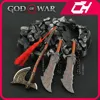 God of War Kratos The Leviathan Axe Game Ghost of Sparta Anime Game Peripheral Katana Keychain Weapon Model Toys Gifs for Boys 1