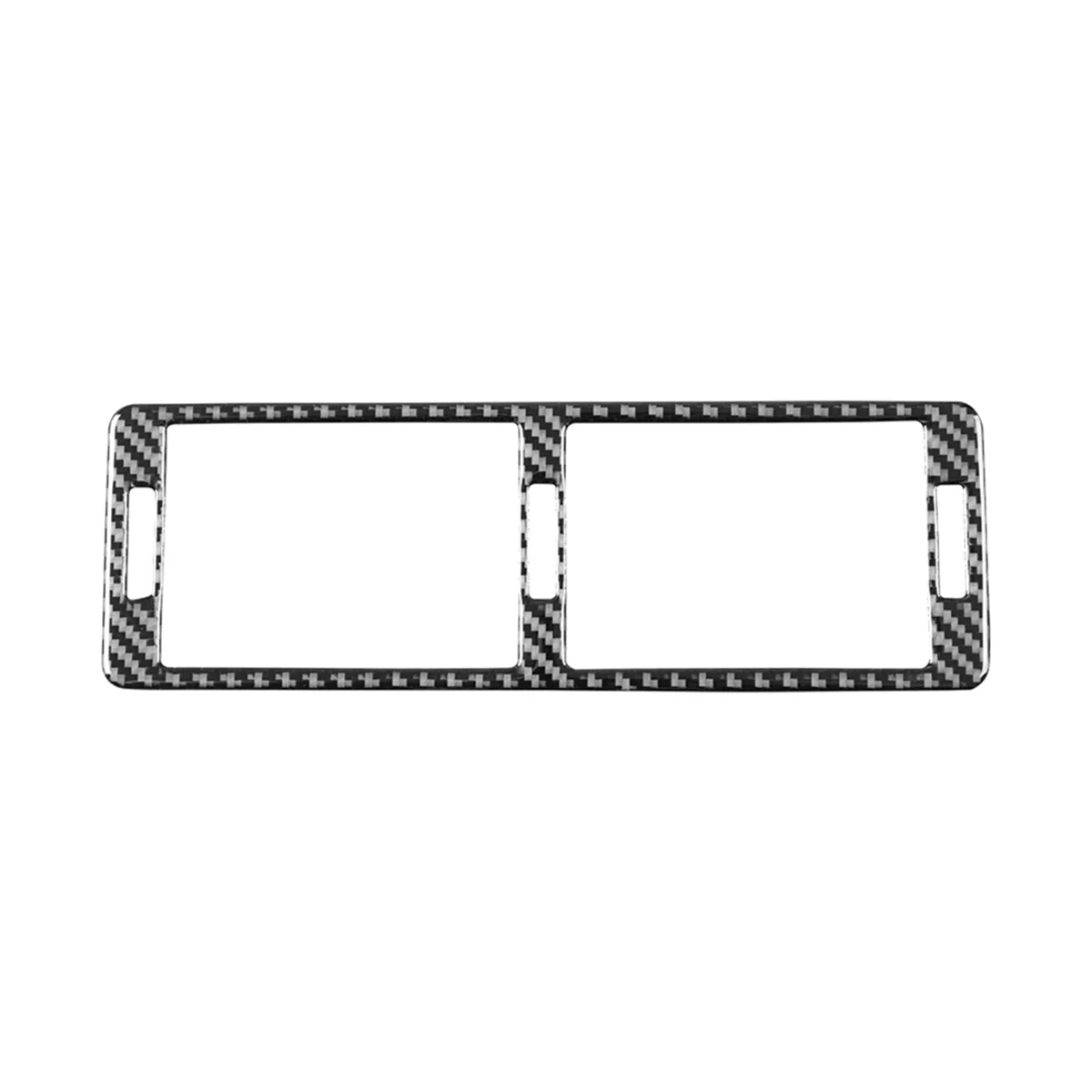 

Центральная консоль из мягкого углеродного волокна для BMW 5 серии E39 1998-2003, крышка рамы вентиляционного отверстия, отделка, аксессуары для интерьера