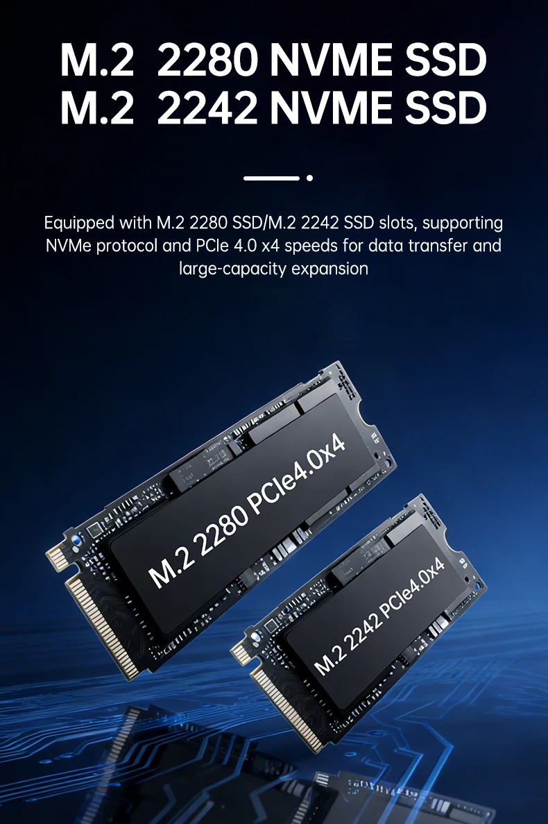 TOPC S78 AMD Ryzen 7 7840HS Mini PC 2*DDR5 2*M.2 SSD Wifi6 BT5.2 Windows 11 Pro Desktop MINI PC Gamer Computer